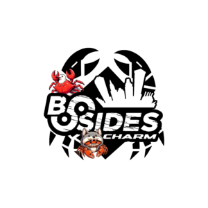 Logo-Mascots-2 BSidesCharm logo with cute mascots